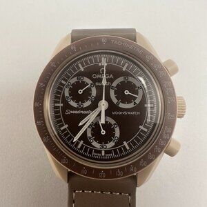 Omega x Swatch MoonSwatch Mission On Earth “Desert” – Full Set – Excellent